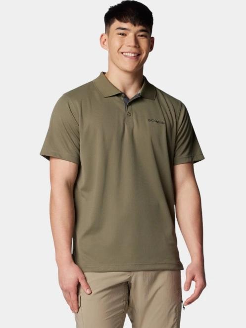 Columbia Utilizer Polo férfi galléros póló zöld színben 2