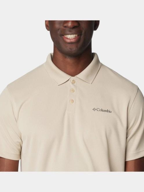 Columbia Utilizer Polo férfi galléros sport póló homok színben 6