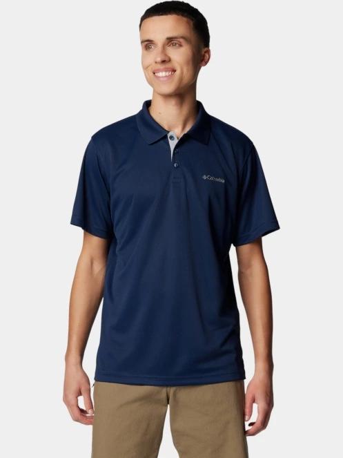 Columbia Utilizer Polo férfi galléros sport póló sötétkék színben 2