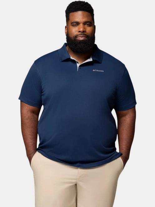 Columbia Utilizer Polo férfi galléros sport póló sötétkék színben 2