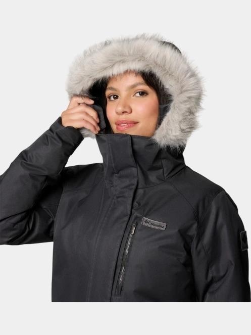 Columbia Suttle Mountain Long Insulated Jacket női télikabát fekete színben 8
