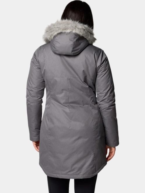 Columbia Suttle Mountain Long Insulated Jacket női télikabát szürke színben 3