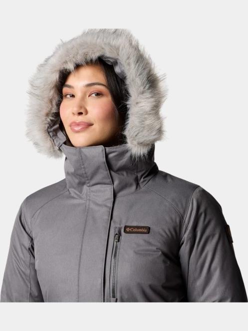 Columbia Suttle Mountain Long Insulated Jacket női télikabát szürke színben 7