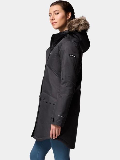 Columbia Suttle Mountain Long Insulated Jacket női télikabát fekete színben 3