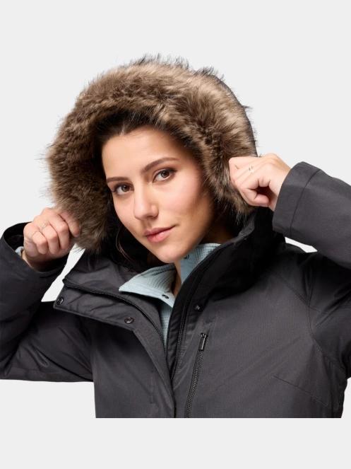 Columbia Suttle Mountain Long Insulated Jacket női télikabát fekete színben 9