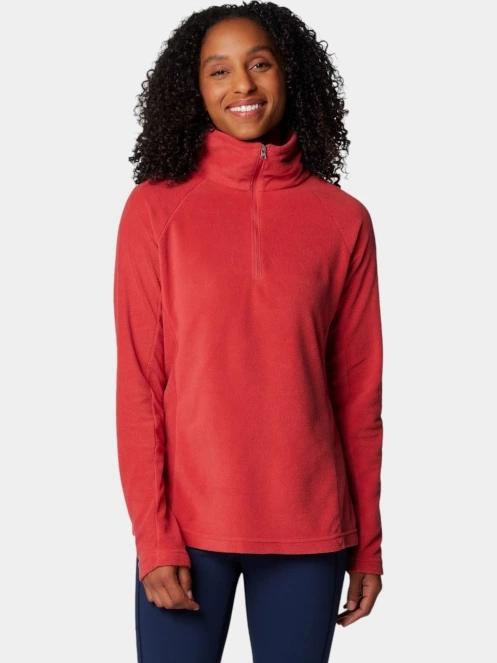 Columbia Glacial IV 1/2 Zip női polár pulóver piros színben 2