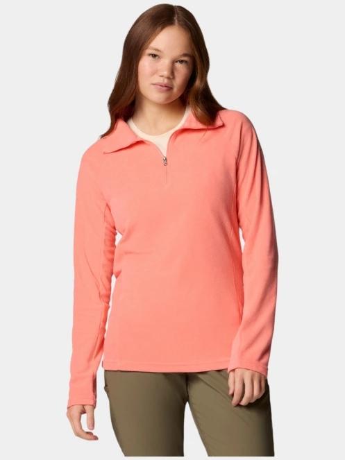Columbia Glacial IV 1/2 Zip női polár pulóver rózsaszín színben 2