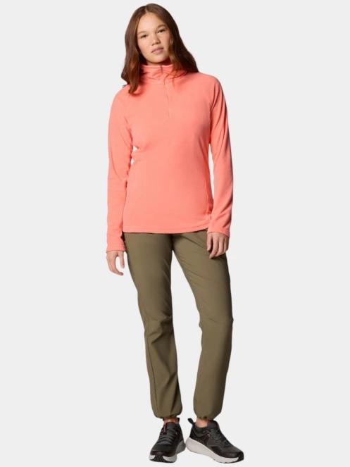 Columbia Glacial IV 1/2 Zip női polár pulóver rózsaszín színben 5