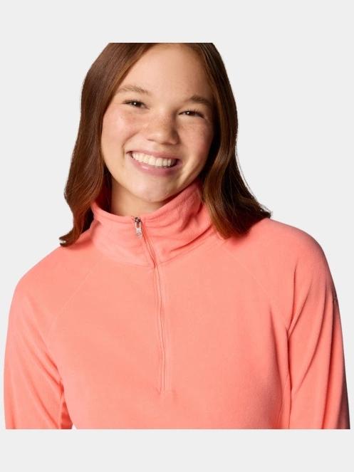 Columbia Glacial IV 1/2 Zip női polár pulóver rózsaszín színben 6