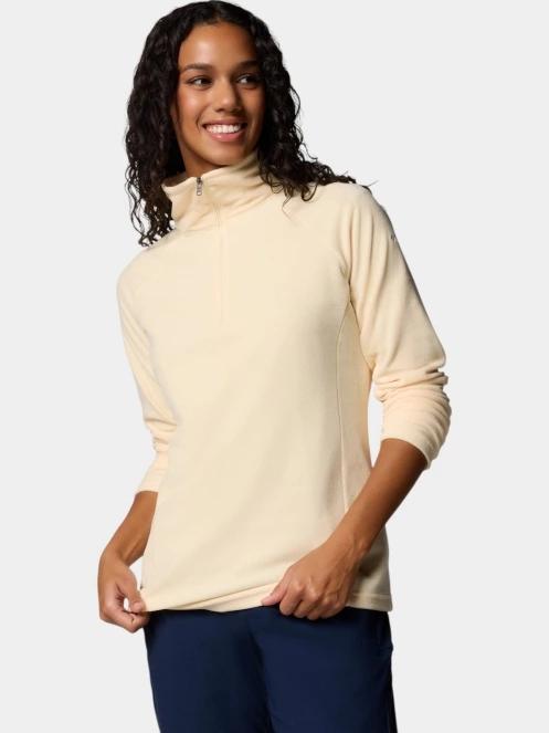 Columbia Glacial IV 1/2 Zip női polár pulóver sárga színben 5