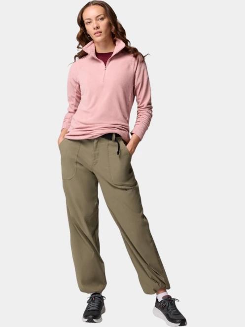 Columbia Glacial IV 1/2 Zip női polár pulóver rózsaszín színben 5