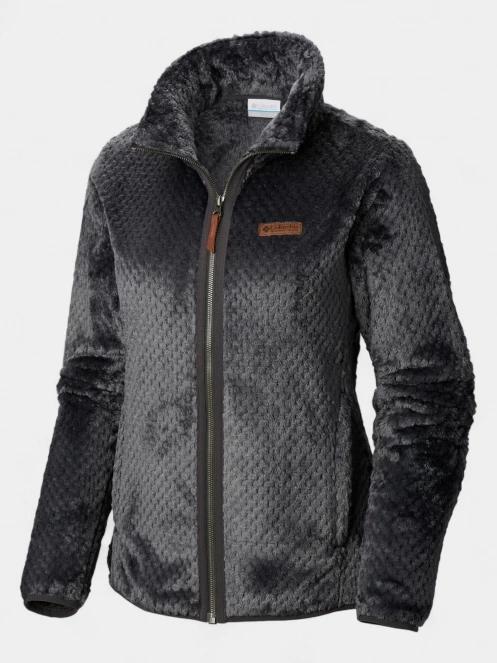Columbia Fire Side II Sherpa Full Zip női polár pulóver fekete színben 8