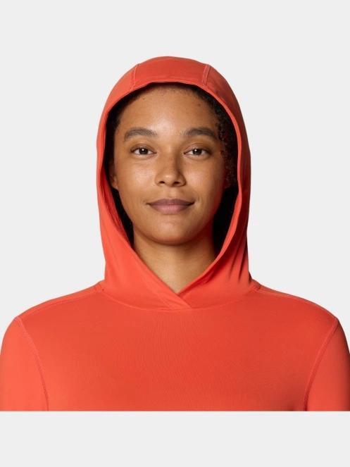 Mountain Hardwear Crater Lake Long Sleeve Hoody női hosszú ujjú sport póló piros színben 7