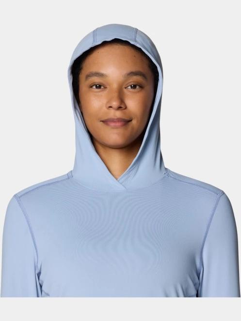 Mountain Hardwear Crater Lake Long Sleeve Hoody női hosszú ujjú sport póló kék színben 6