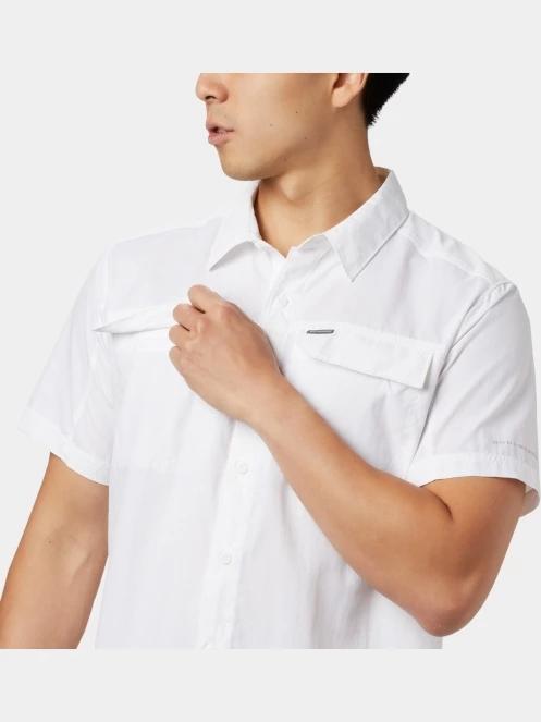 Columbia Silver Ridge 2.0 Short Sleeve Shirt férfi rövid ujjú ing fehér színben 5