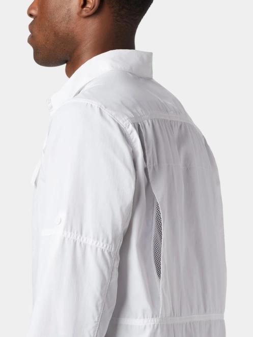 Columbia Silver Ridge2.0 Long Sleeve Shirt férfi hosszú ujjú ing fehér színben 6