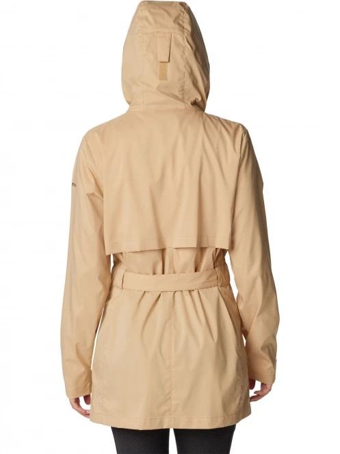 Columbia Pardon My Trench II Rain Jacket női esőkabát homok színben 4