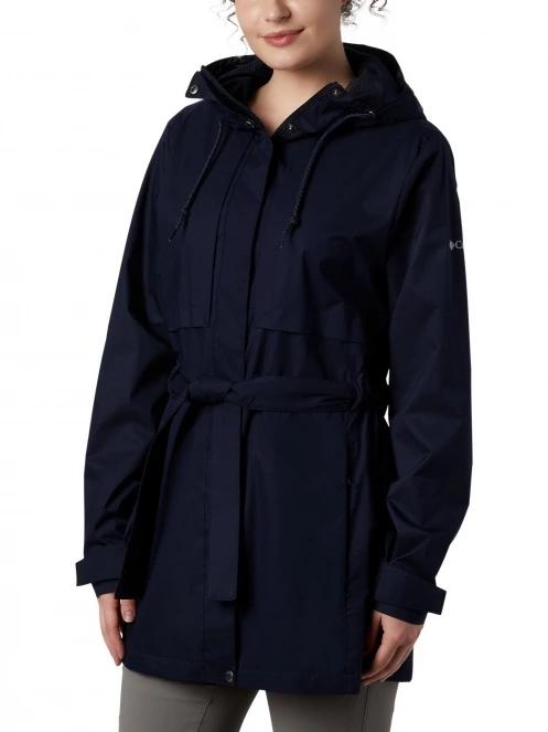 Columbia Pardon My Trench II Rain Jacket női esőkabát kék színben 2
