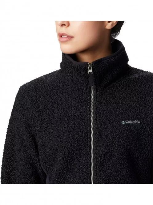 Columbia Panorama Full Zip női polár pulóver fekete színben 5