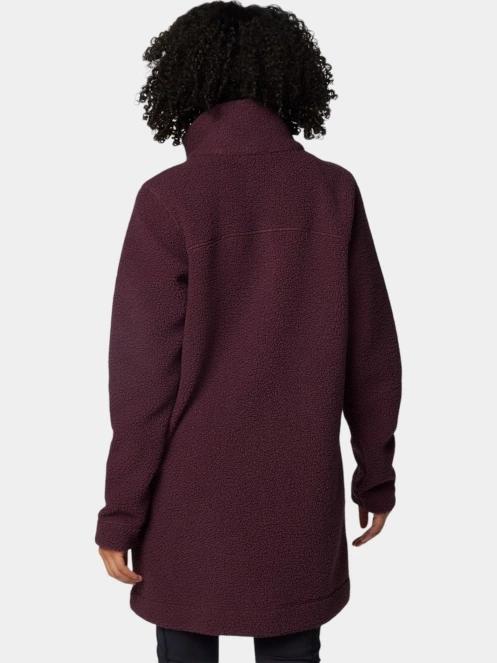 Columbia Panorama Long Jacket női átmeneti kabát piros színben 4