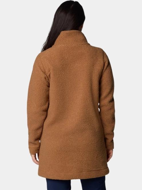 Columbia Panorama Long Jacket női átmeneti kabát barna színben 4