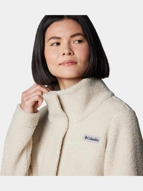Columbia Panorama Long Jacket női átmeneti kabát homok színben 7