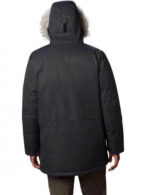 Columbia South Canyon Long Down Parka férfi télikabát fekete színben 4