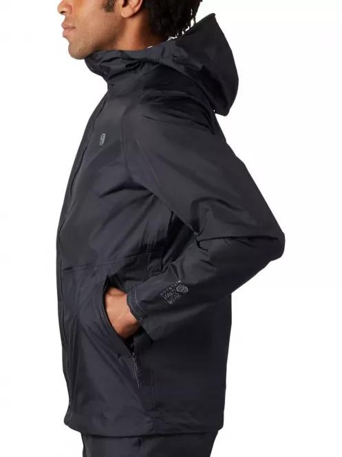 Mountain Hardwear Acadia Jacket férfi esőkabát fekete színben 4