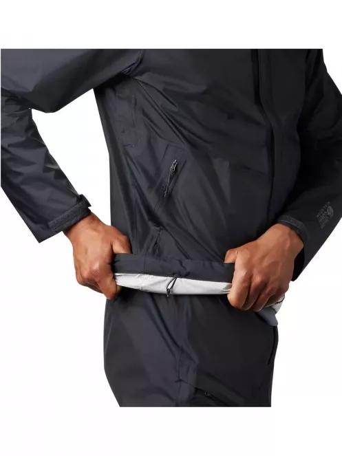 Mountain Hardwear Acadia Jacket férfi esőkabát fekete színben 6