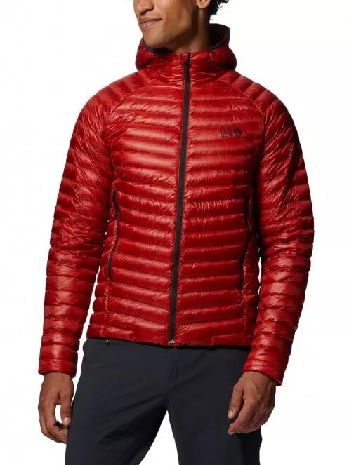 Mountain Hardwear Ghost Whisperer/2 Hoody férfi pehelykabát piros színben 2