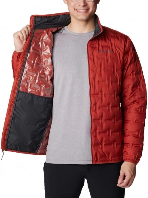 Columbia Delta Ridge Down Jacket férfi pehelykabát piros színben 5