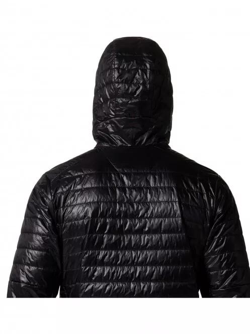 Mountain Hardwear Ghost Shadow Hoody férfi steppelt átmeneti kabát fekete színben 6