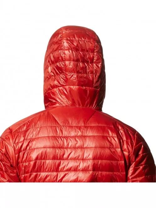 Mountain Hardwear Ghost Shadow Hoody férfi steppelt átmeneti kabát piros színben 7