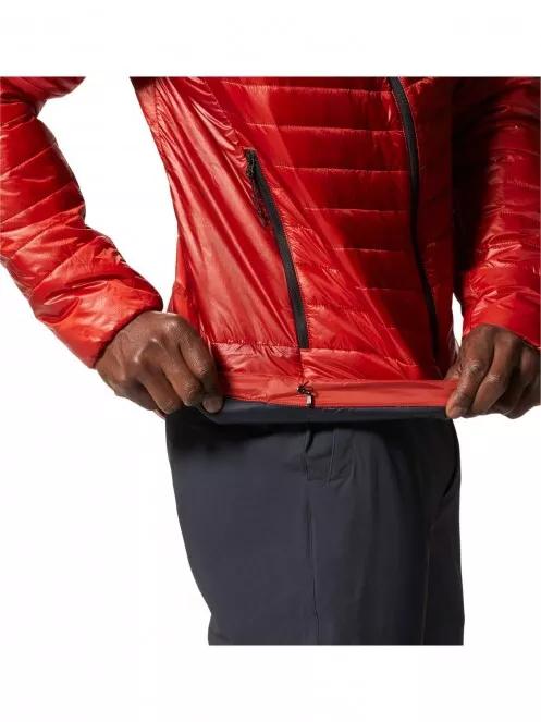 Mountain Hardwear Ghost Shadow Hoody férfi steppelt átmeneti kabát piros színben 8
