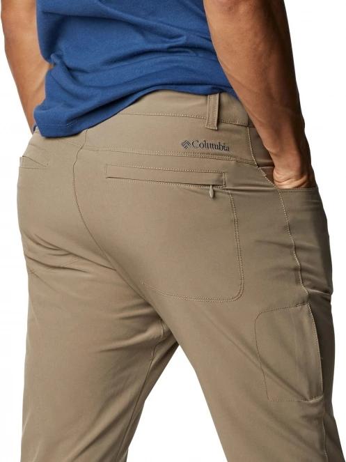 Columbia Outdoor Elements Stretch Pant férfi hosszú nadrág homok színben 6