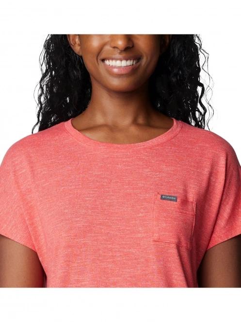 Columbia Cades Cape Tee női rövid ujjú póló piros színben 6
