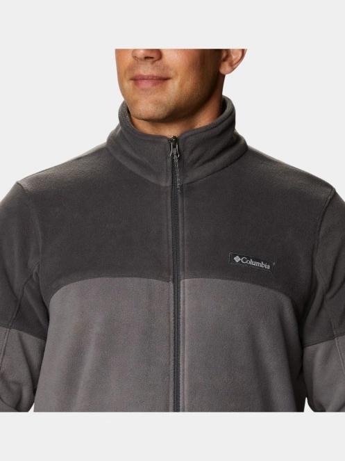 Columbia Basin Trail III Full Zip férfi polár pulóver szürke színben 6