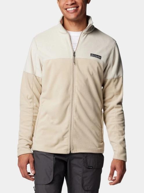 Columbia Basin Trail III Full Zip férfi polár pulóver homok színben 2