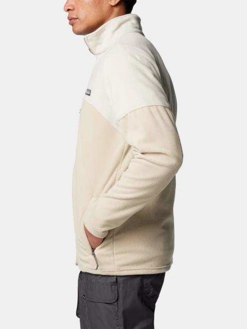 Columbia Basin Trail III Full Zip férfi polár pulóver homok színben 3
