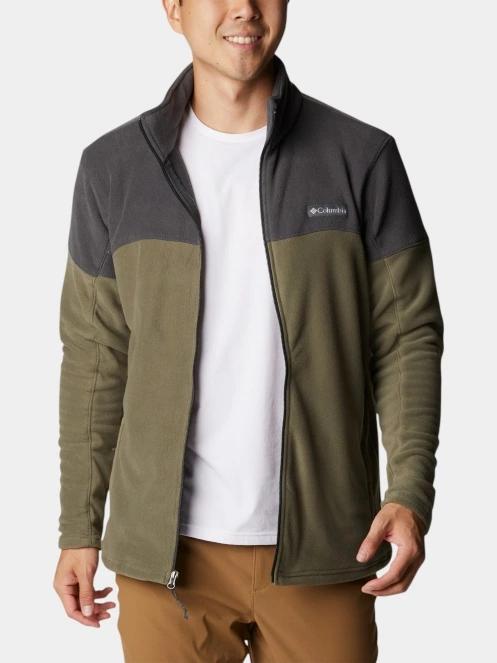 Columbia Basin Trail III Full Zip férfi polár pulóver zöld színben 6