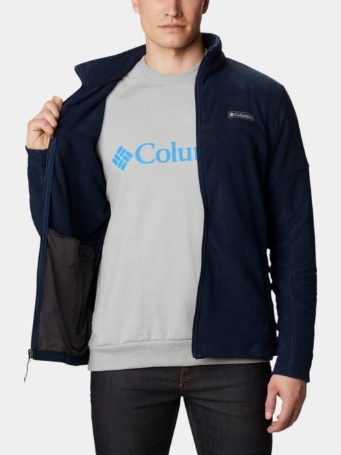 Columbia Basin Trail III Full Zip férfi polár pulóver kék színben 5