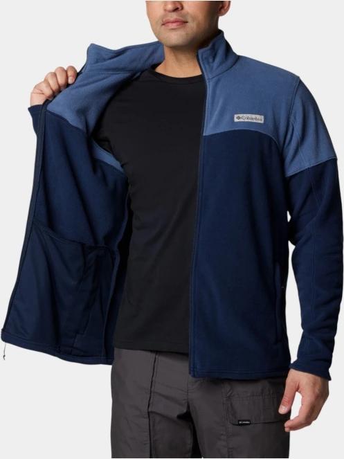 Columbia Basin Trail III Full Zip férfi polár pulóver kék színben 5