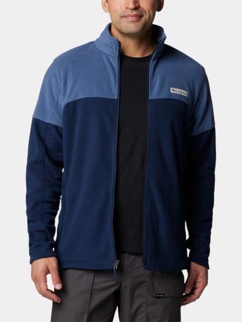 Columbia Basin Trail III Full Zip férfi polár pulóver kék színben 6