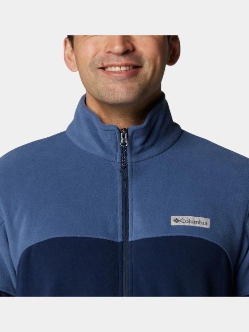 Columbia Basin Trail III Full Zip férfi polár pulóver kék színben 7
