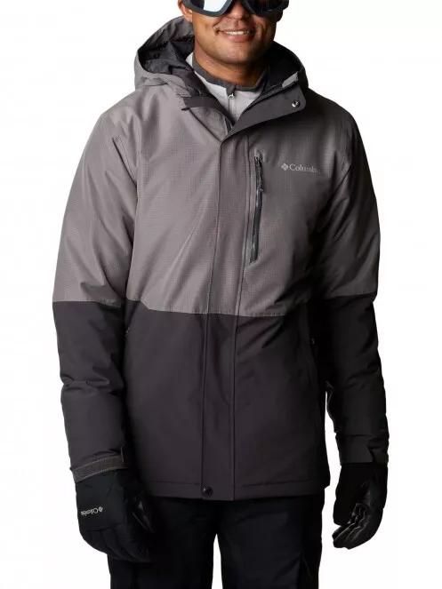 Columbia Winter District Jacket férfi síkabát szürke színben 2