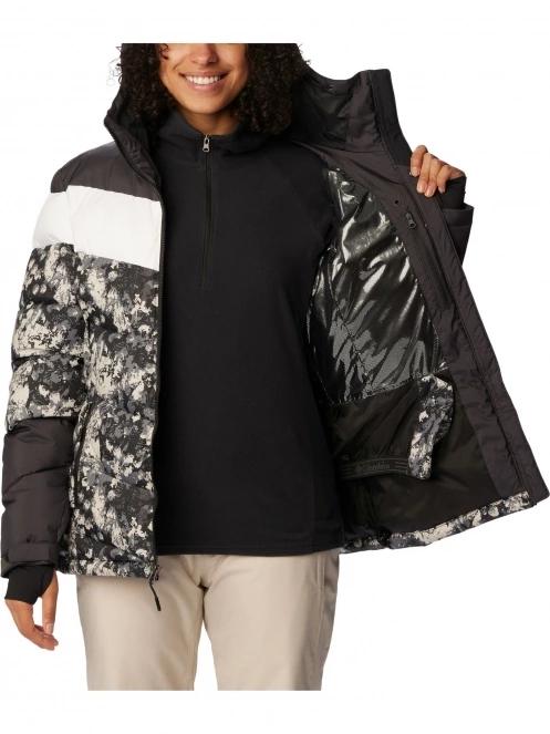 Columbia Abbott Peak Insulated Jacket női steppelt síkabát fekete színben 6