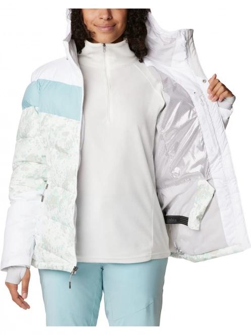 Columbia Abbott Peak Insulated Jacket női steppelt síkabát fehér színben 6
