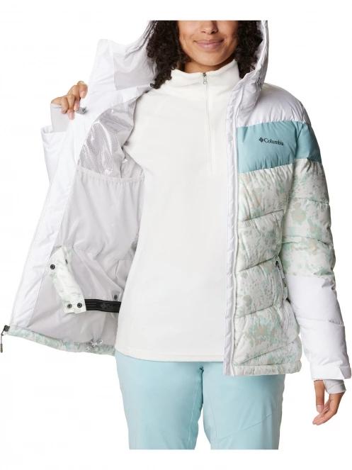 Columbia Abbott Peak Insulated Jacket női steppelt síkabát fehér színben 7