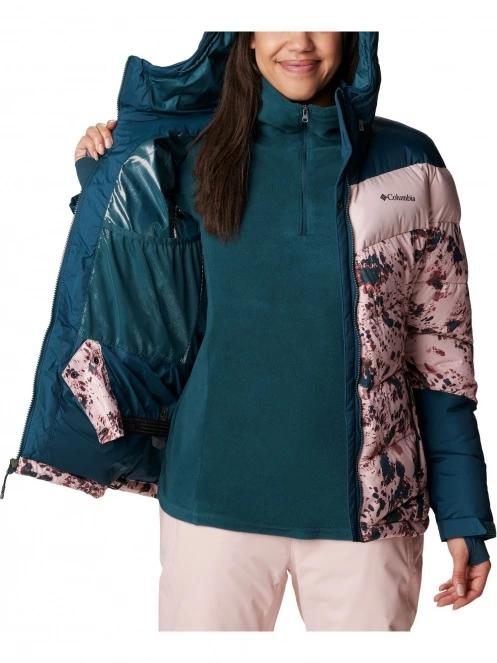 Columbia Abbott Peak Insulated Jacket női steppelt síkabát rózsaszín színben 7