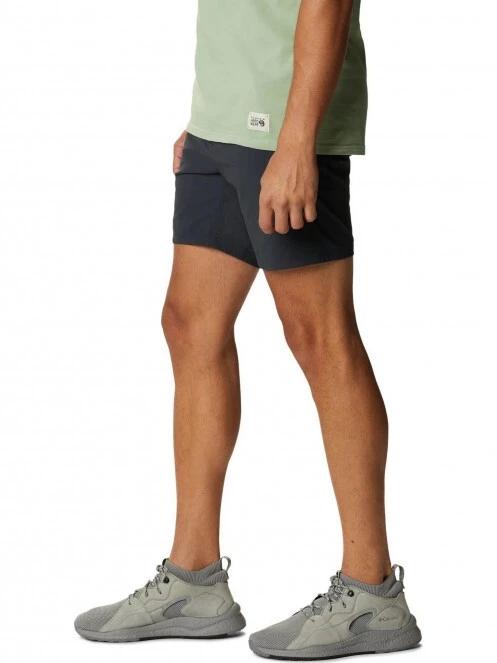 Mountain Hardwear Basin Trek Short férfi rövidnadrág fekete színben 4